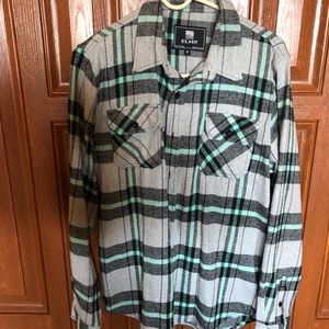 Flannel button down shirt